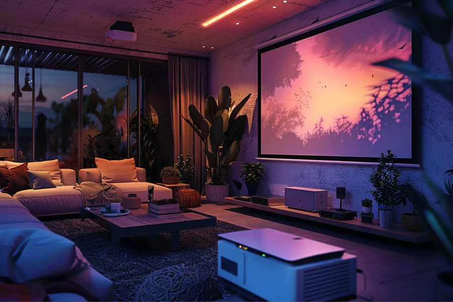 projector for bedroom tv