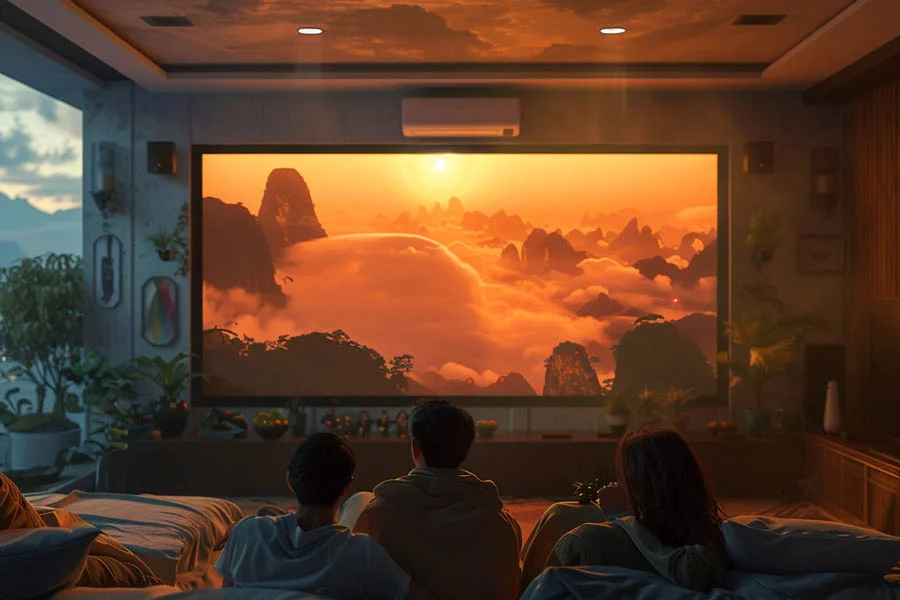 projector for the wall